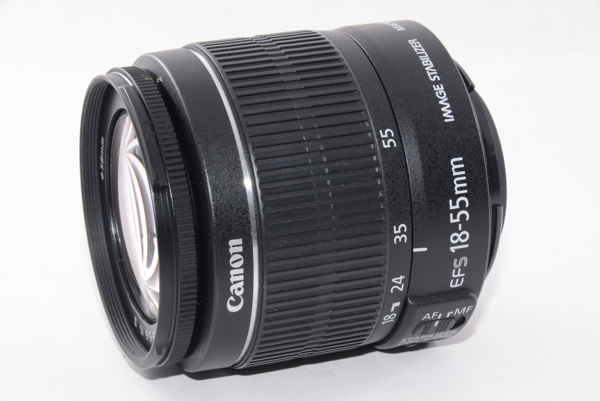【外観並級】Canon 標準ズームレンズ EF-S18-55mm F3.5-.5.6 IS II