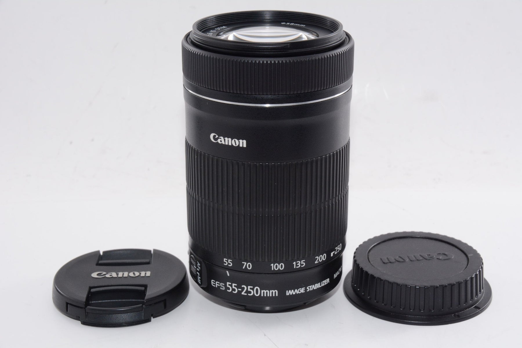 【外観並級】Canon 望遠ズームレンズ EF-S55-250mm F4-5.6 IS STM
