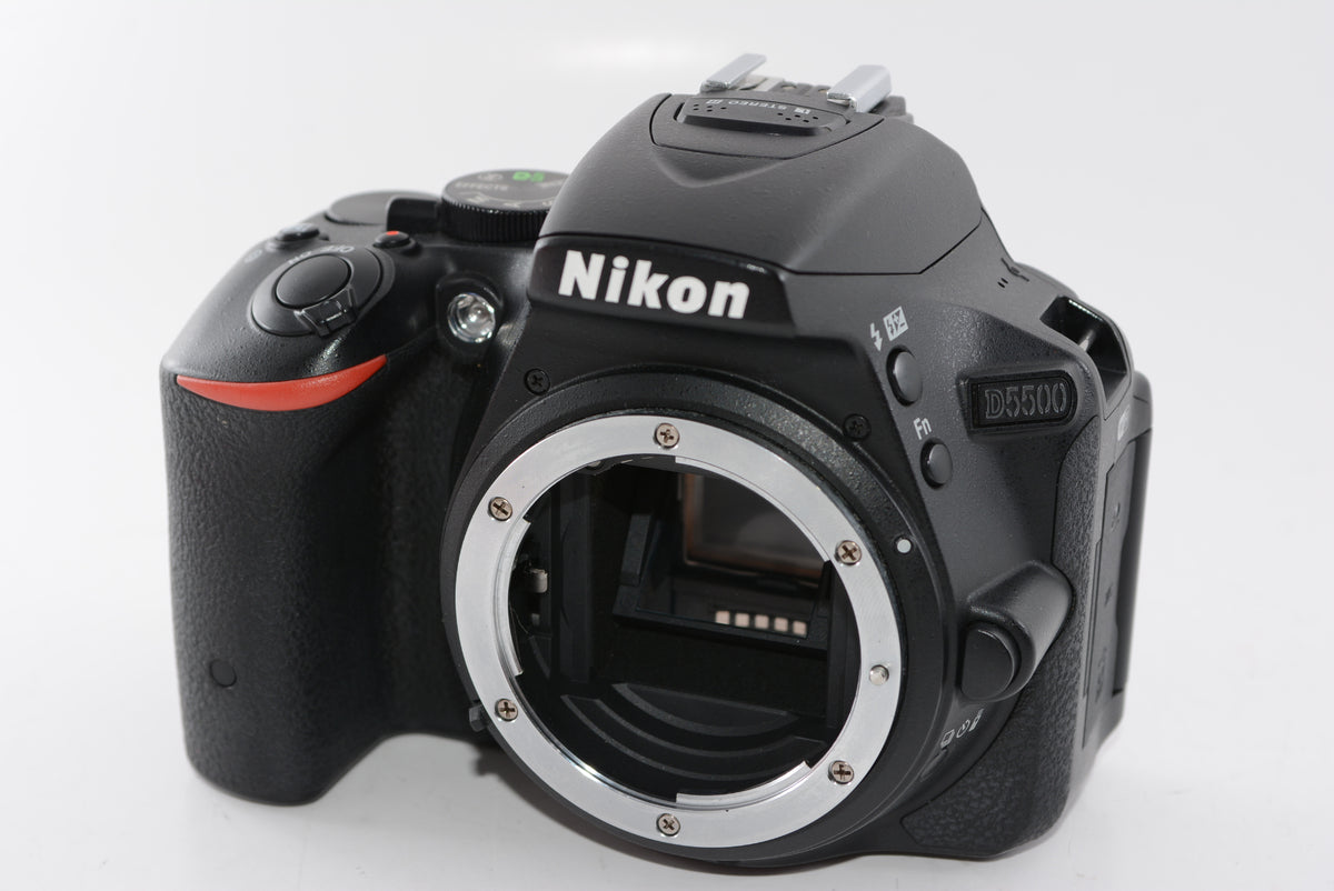 【外観並級】Nikon デジタル一眼レフカメラ D5500 ボディー ブラック  D5500BK