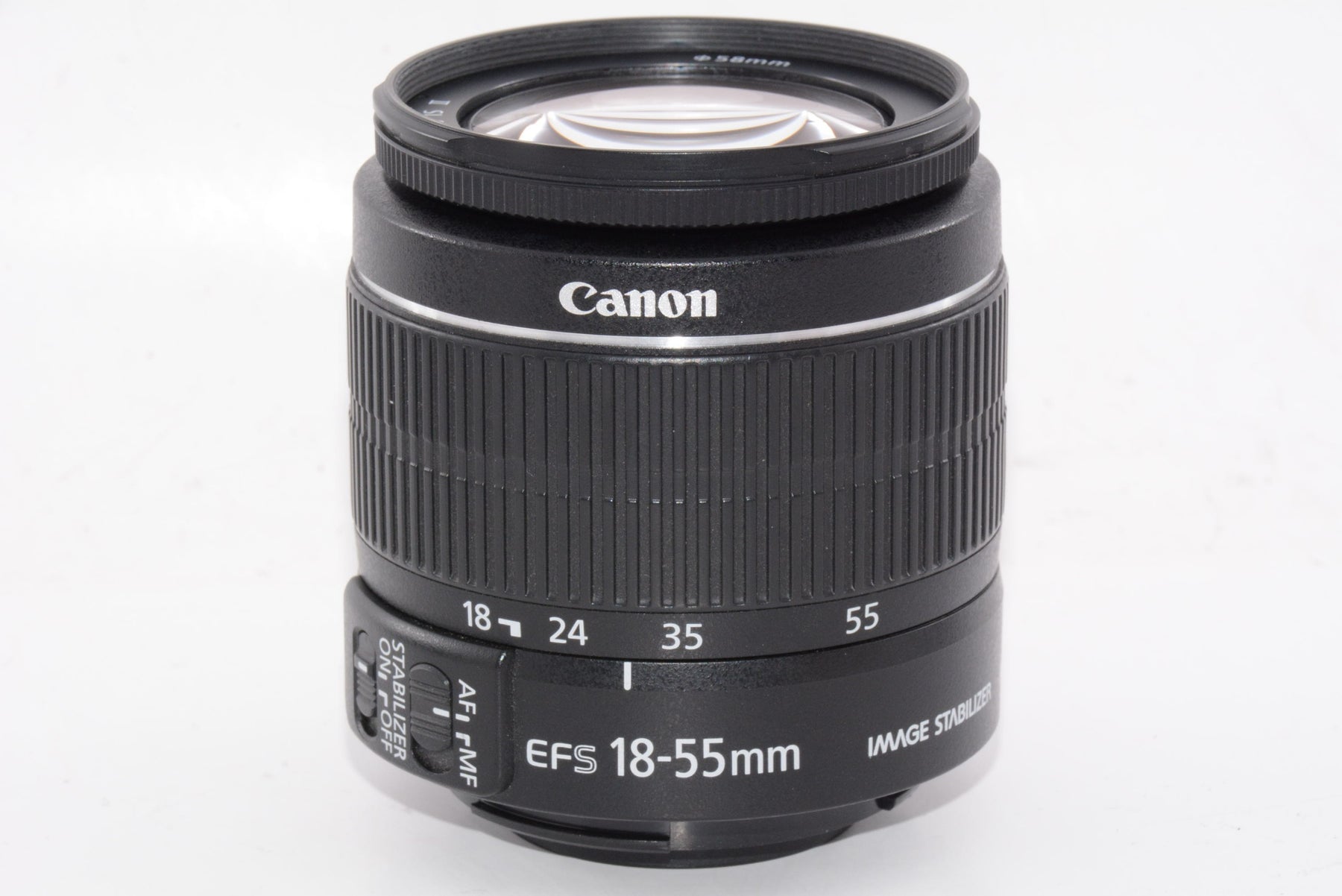 【外観特上級】Canon 標準ズームレンズ EF-S18-55mm F3.5-.5.6 IS II