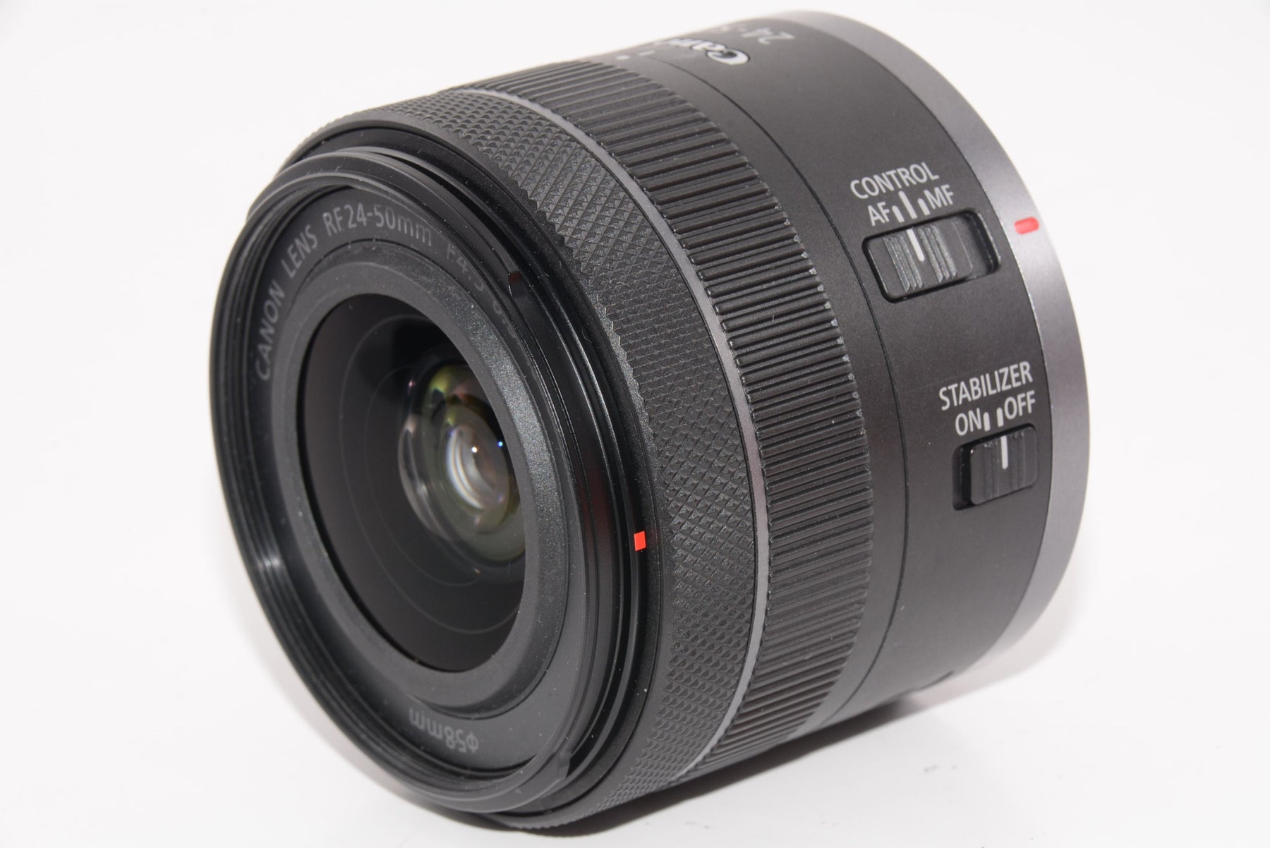 【外観特上級】Canon キヤノン RF24-50mm F4.5-6.3 は STM for Canon フルフレームミラーレスRFマウントカメラ 広角-標準ズームレンズ コンパクト 軽量 光学手ブレ補正 Vlogや撮影用