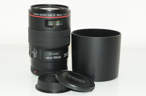 【外観特上級】Canon EF100mm F2.8L マクロ IS USM