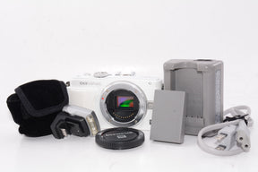 【外観特上級】OLYMPUS ミラーレス一眼 PEN Lite E-PL6 ボディ ホワイト E-PL6 BODY WHT