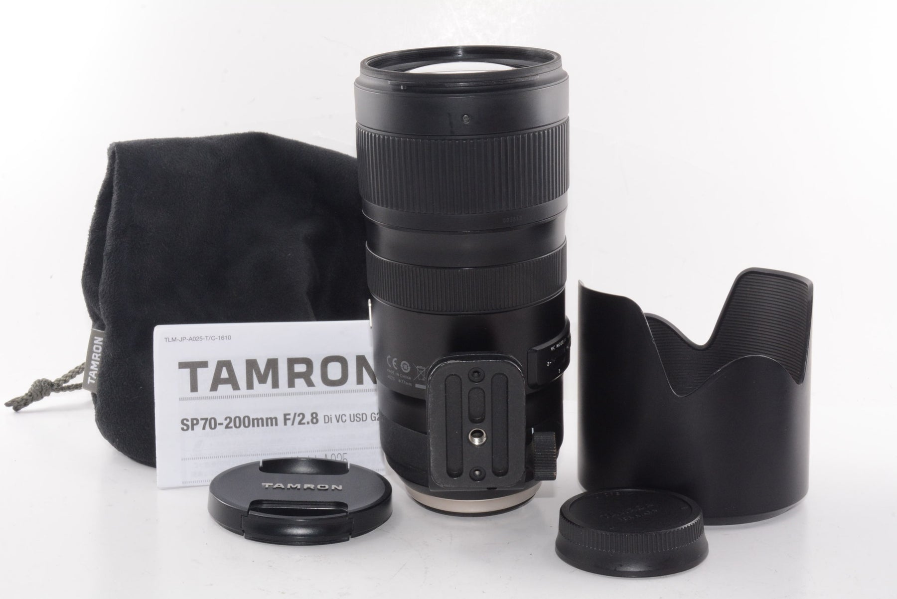 【外観特上級】TAMRON 大口径望遠ズームレンズ SP 70-200mm F2.8 Di VC USD G2 ニコン用 フルサイズ対応 A025N