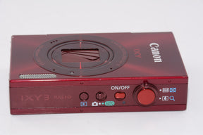 【外観並級】Canon デジタルカメラ IXY 3  約1010万画素 光学12倍ズーム レッド IXY3(RE)