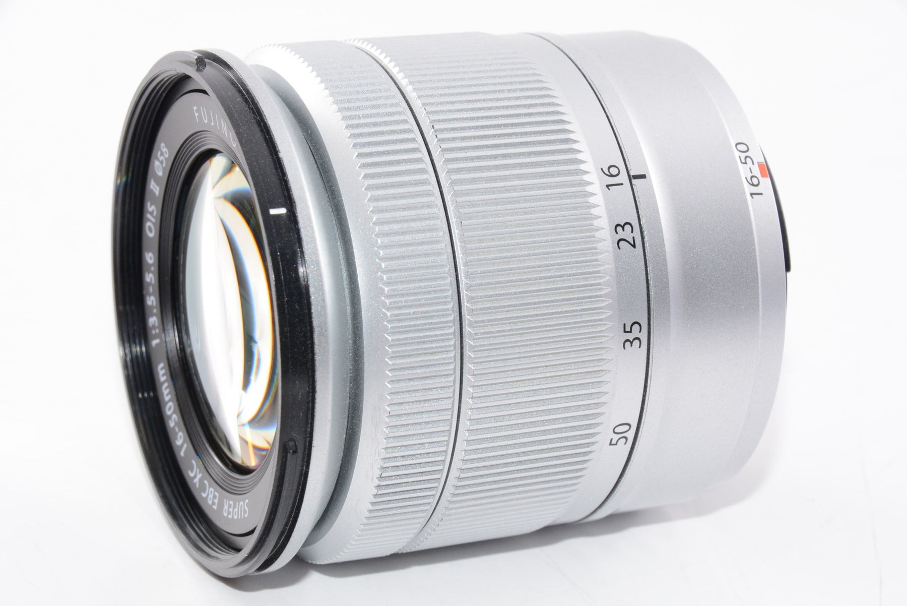 【外観特上級】FUJIFILM 標準ズームレンズ XC16-50mmF3.5-5.6 OIS II S シルバー
