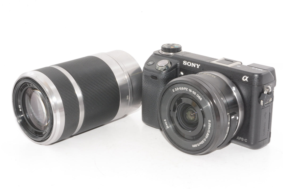 【外観並級】SONY ミラーレス一眼 α NEX-6 E PZ 16-50 F3.5-5.6 E 55-210F4.5-6.3