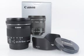 【外観特上級】Canon 超広角ズームレンズ EF-S10-18mm F4.5-5.6 IS STM