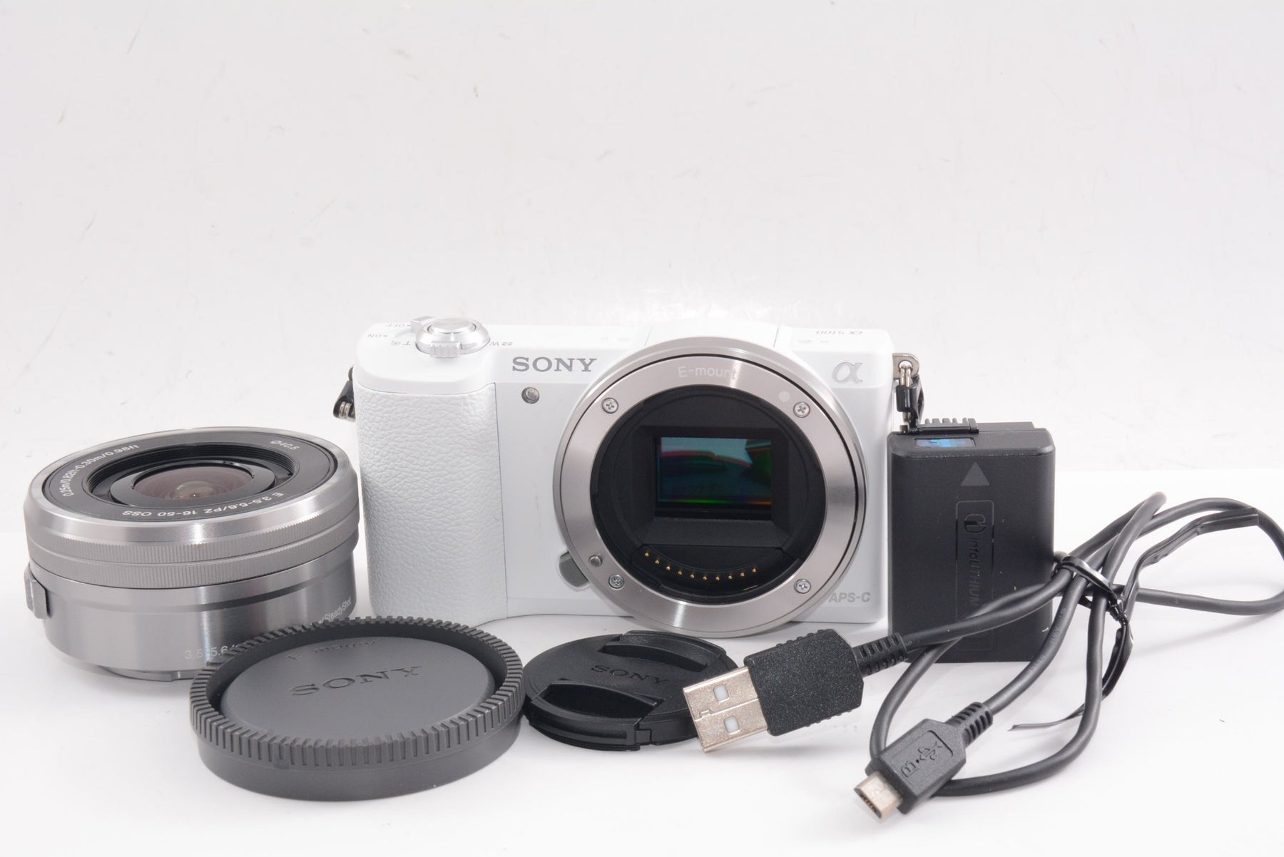 【外観特上級】SONY α5100  ILCE-5100L-W
