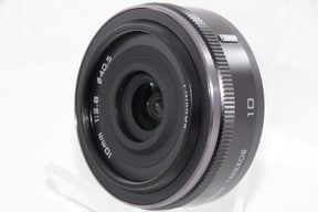 【外観特上級】Nikon 単焦点レンズ 1 NIKKOR 10mm f/2.8 ブラック ニコンCXフォーマット専用