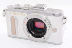 【外観並級】OLYMPUS ミラーレス一眼 E-PL8 ダブルズームキット ホワイト