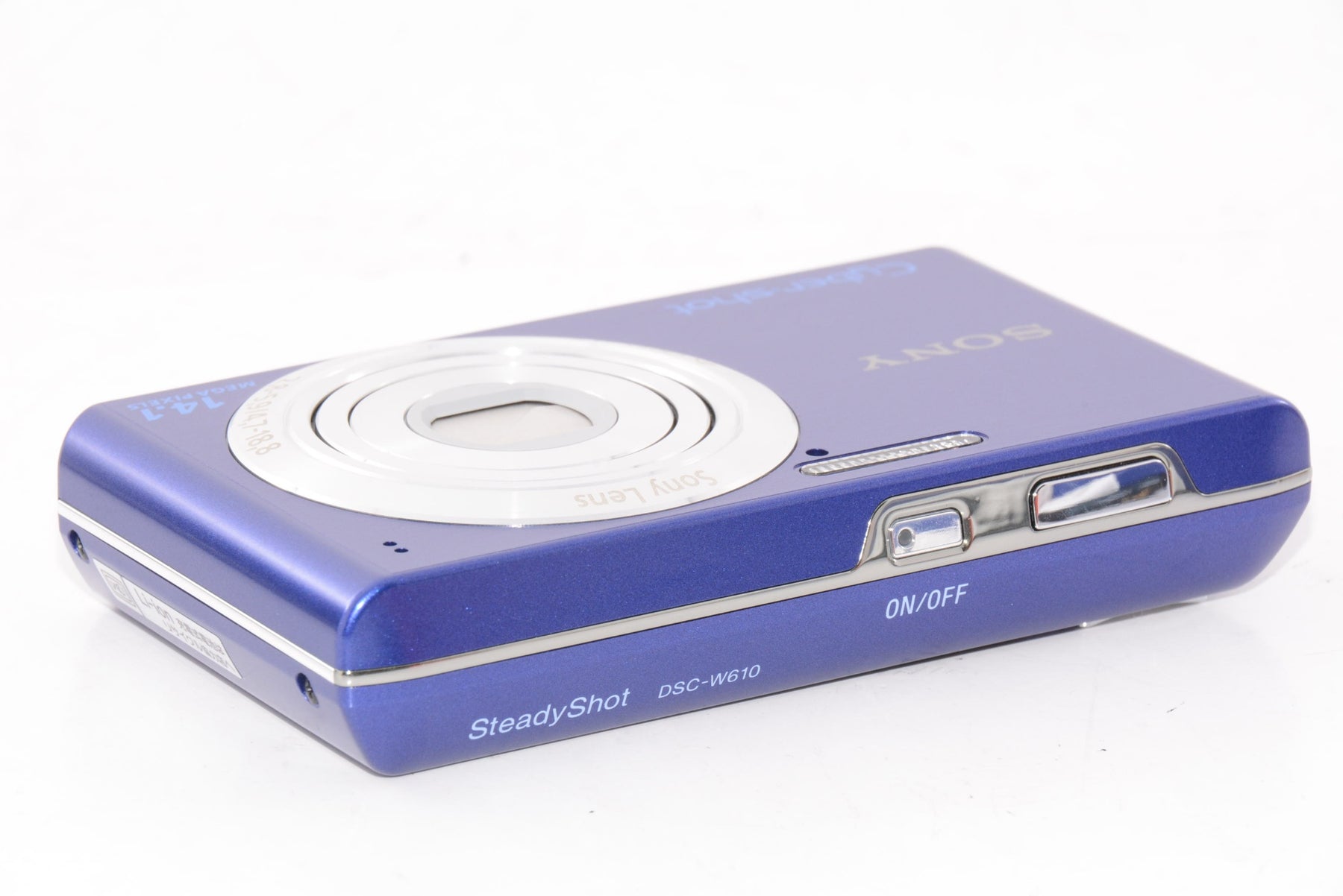 【外観特上級】ソニー SONY Cyber-shot W610 ブルー DSC-W610/L