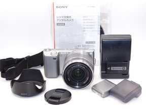 【外観特上級】ソニー SONY デジタル一眼α NEX-5 ズームレンズキット ブラック NEX-5K/B