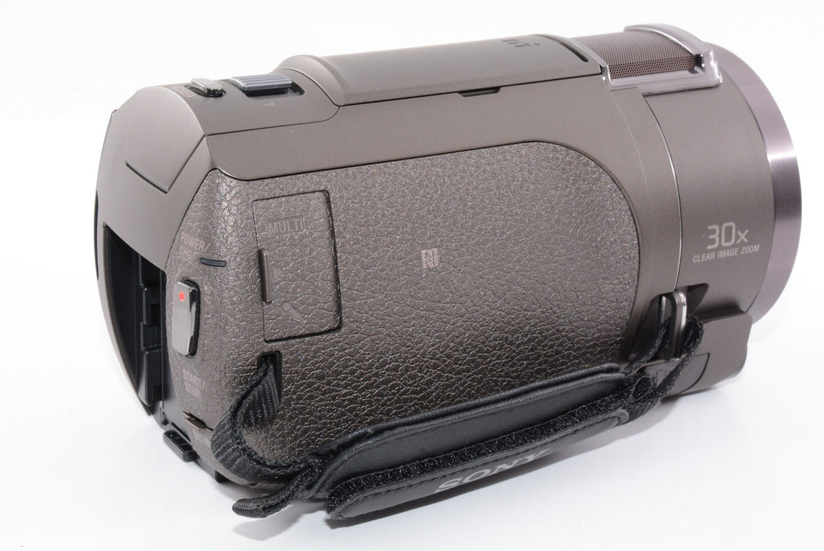 【外観特上級】SONY ソニー 4K ビデオカメラ Handycam FDR-AX45A / ブロンズブラウン