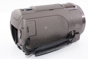 【外観特上級】SONY ソニー 4K ビデオカメラ Handycam FDR-AX45A / ブロンズブラウン