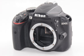 【外観特上級】Nikon デジタル一眼レフカメラ D3400 ダブルズームキット ブラック D3400WZBK