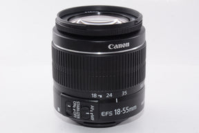 【外観特上級】Canon 標準ズームレンズ EF-S18-55mm F3.5-.5.6 IS II