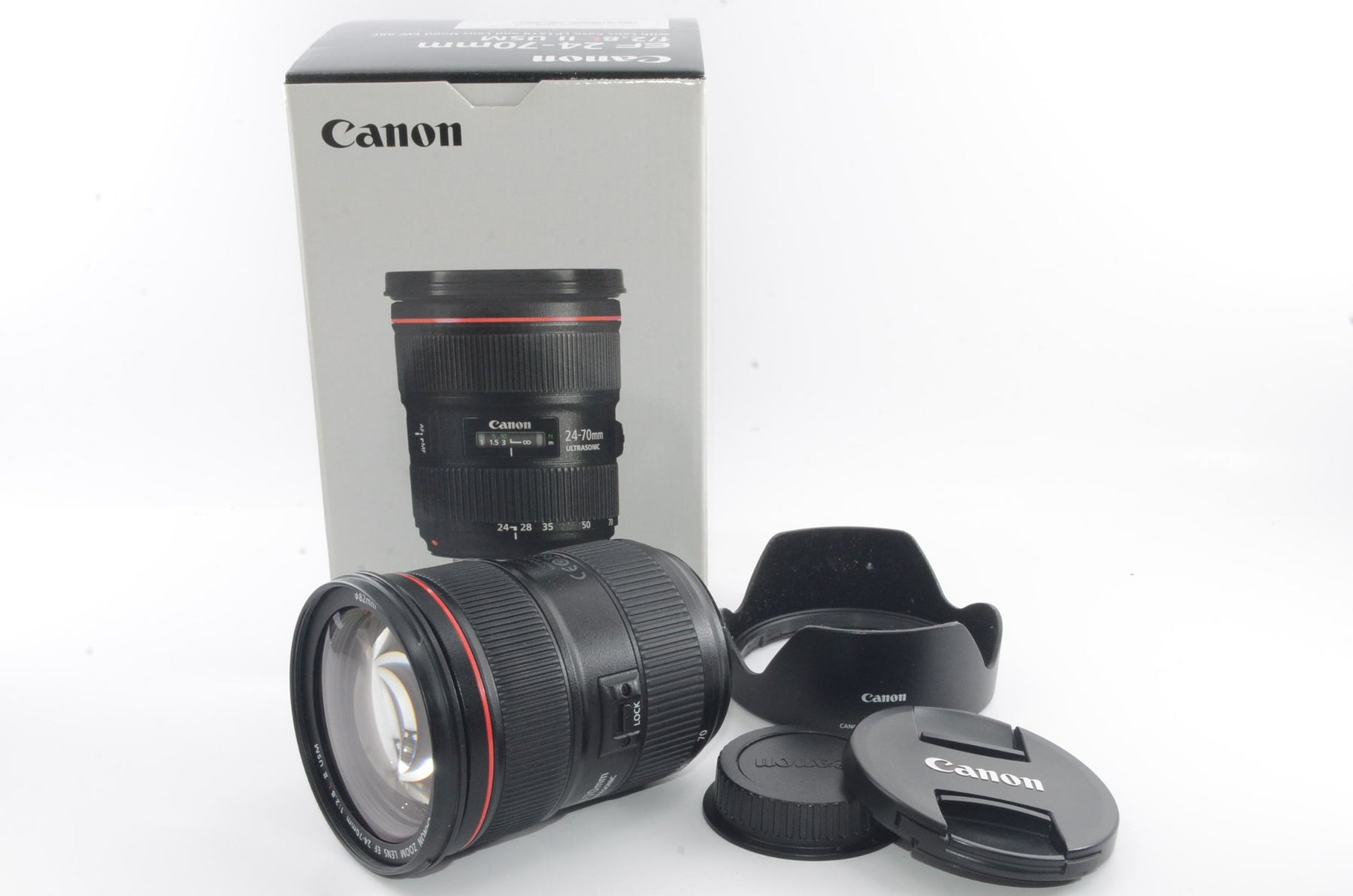 【外観特上級】Canon 標準ズームレンズ EF24-70mm F2.8L II USM フルサイズ対応