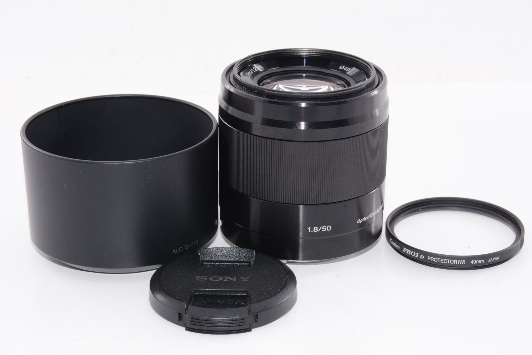 【外観並級】ソニー SONY 単焦点レンズ E 50mm F1.8 OSS APS-Cフォーマット専用 SEL50F18-B