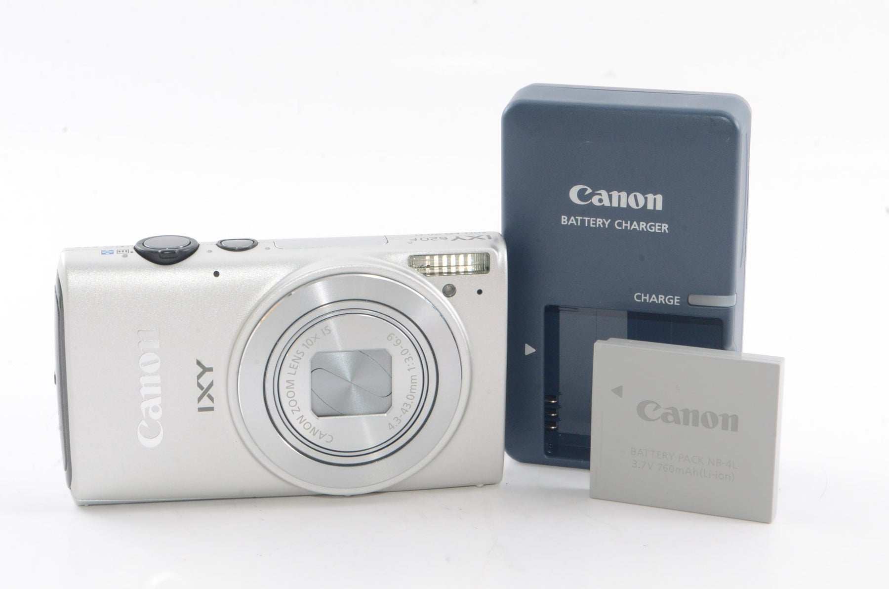 【外観並級】Canon デジタルカメラ IXY 620F(シルバー) 広角24mm 光学10倍ズーム IXY620F(SL)