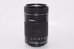 【外観特上級】Canon 望遠ズームレンズ EF-S55-250mm F4-5.6 IS STM