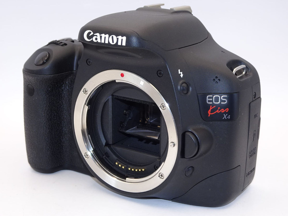 【外観並級】Canon デジタル一眼レフカメラ EOS Kiss X4 EF-S 18-55 IS レンズキット KISSX4-1855ISLK