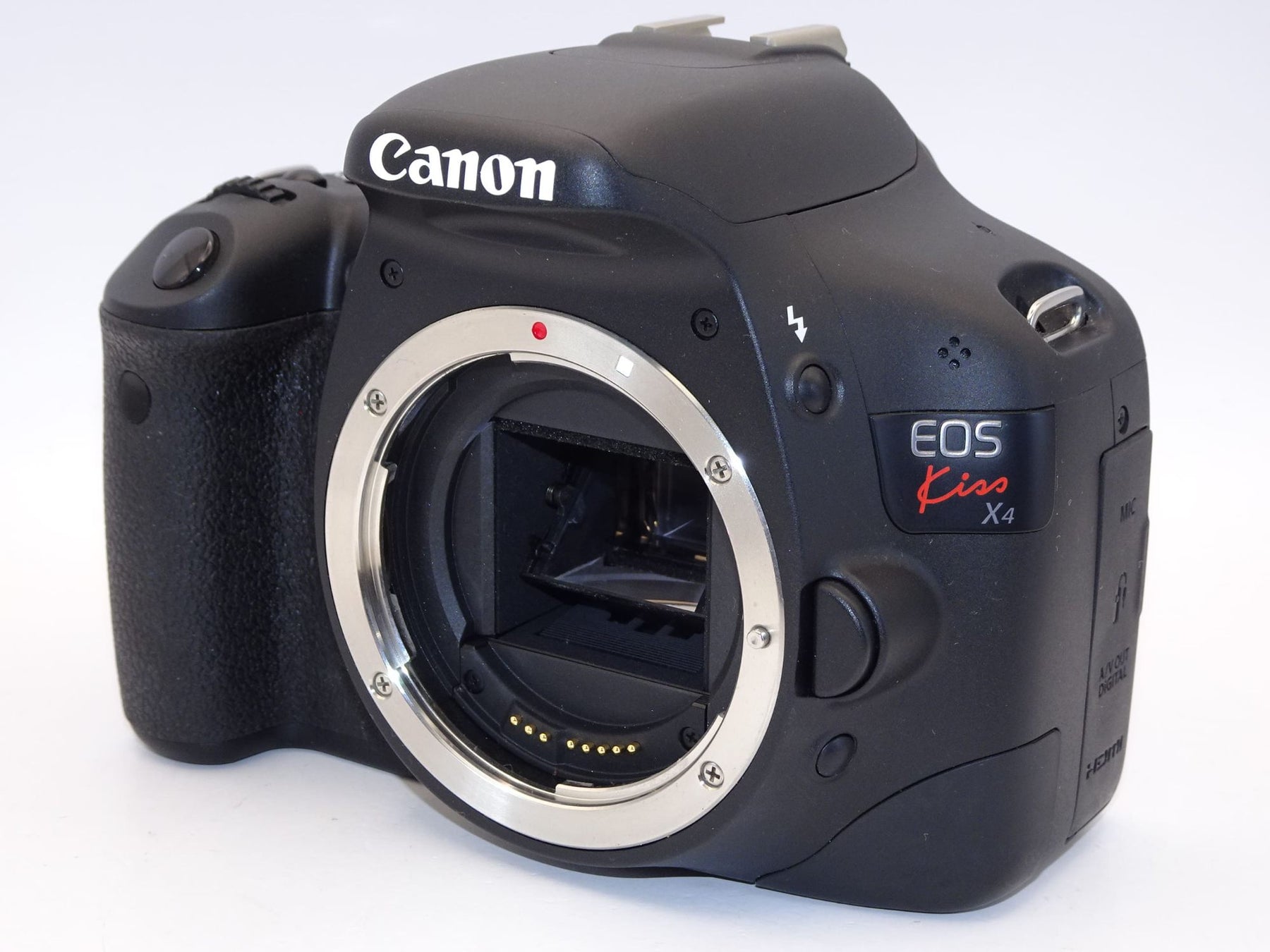 【外観並級】Canon デジタル一眼レフカメラ EOS Kiss X4 EF-S 18-55 IS レンズキット KISSX4-1855ISLK