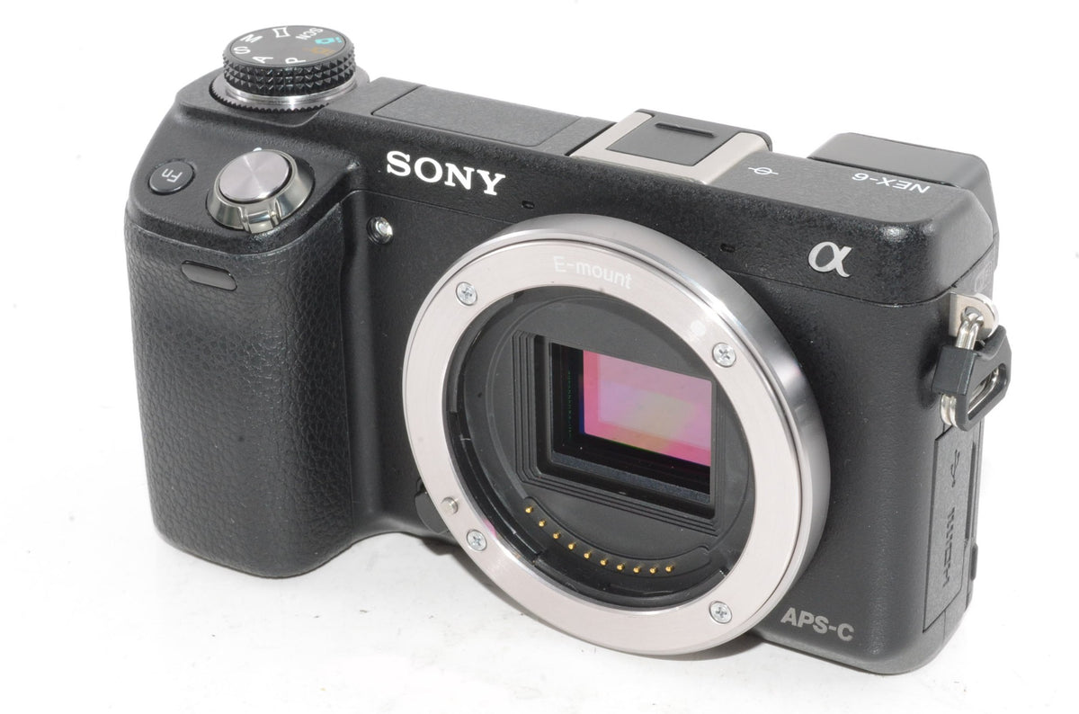 【外観並級】ソニー SONY ミラーレス一眼 α NEX-6 ボディ NEX-6/B