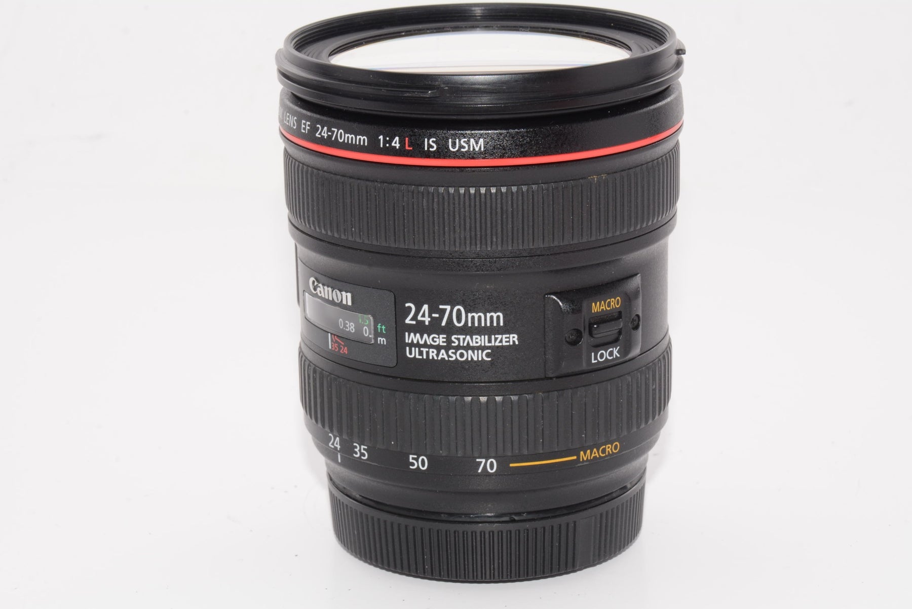 【外観並級】Canon 標準ズームレンズ EF24-70mm F4 L IS USM フルサイズ対応