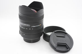 【外観並級】SIGMA 超広角ズームレンズ 8-16mm F4.5-5.6 DC HSM ニコン用 APS-C専用 203559