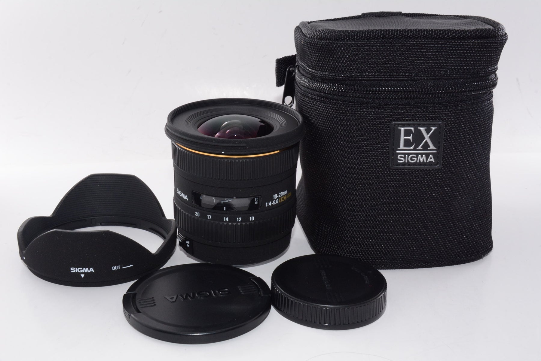 【外観特上級】SIGMA 10-20mm F4-5.6 EX DC HSM キヤノン用 APS-C専用