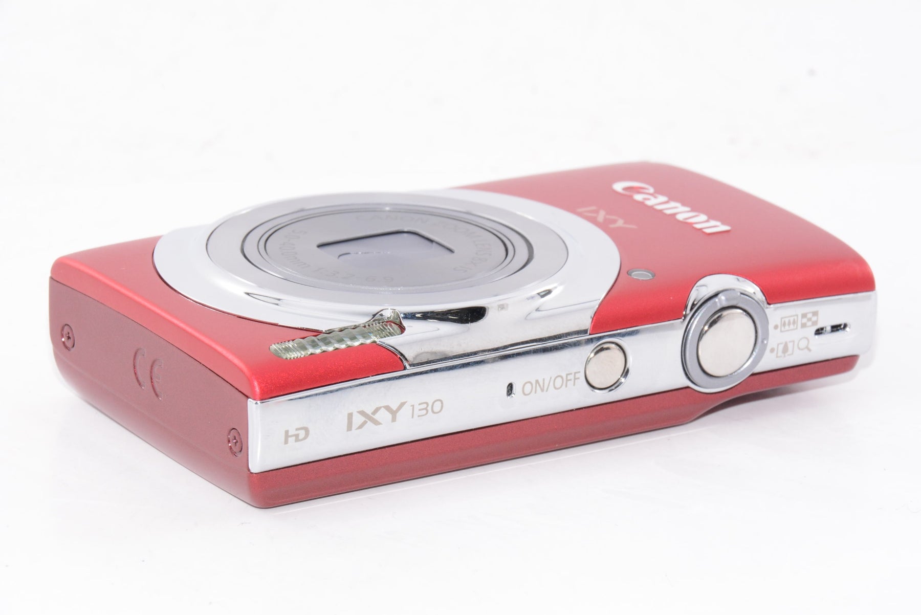 【外観特上級】Canon デジタルカメラ IXY 130(RE) レッド