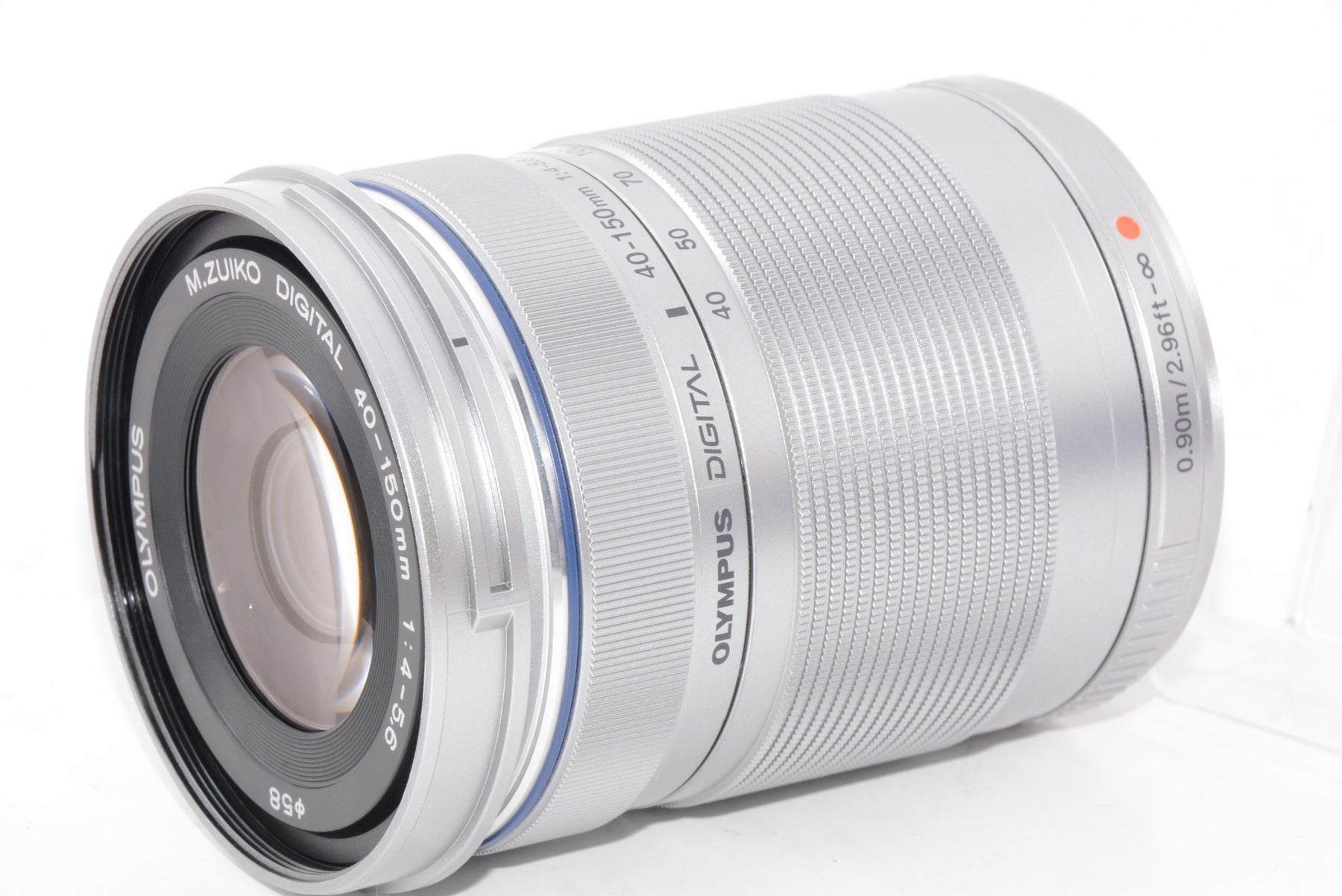 【外観特上級】OLYMPUS M.ZUIKO DIGITAL ED 40-150mm F4.0-5.6 R シルバー