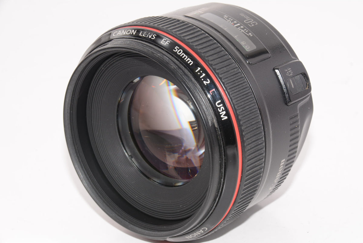 【外観並級】Canon 単焦点標準レンズ EF50mm F1.2L USM フルサイズ対応