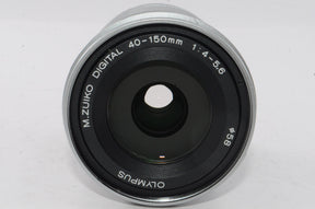 【外観特上級】OLYMPUS M.ZUIKO DIGITAL ED 40-150mm F4.0-5.6 R シルバー