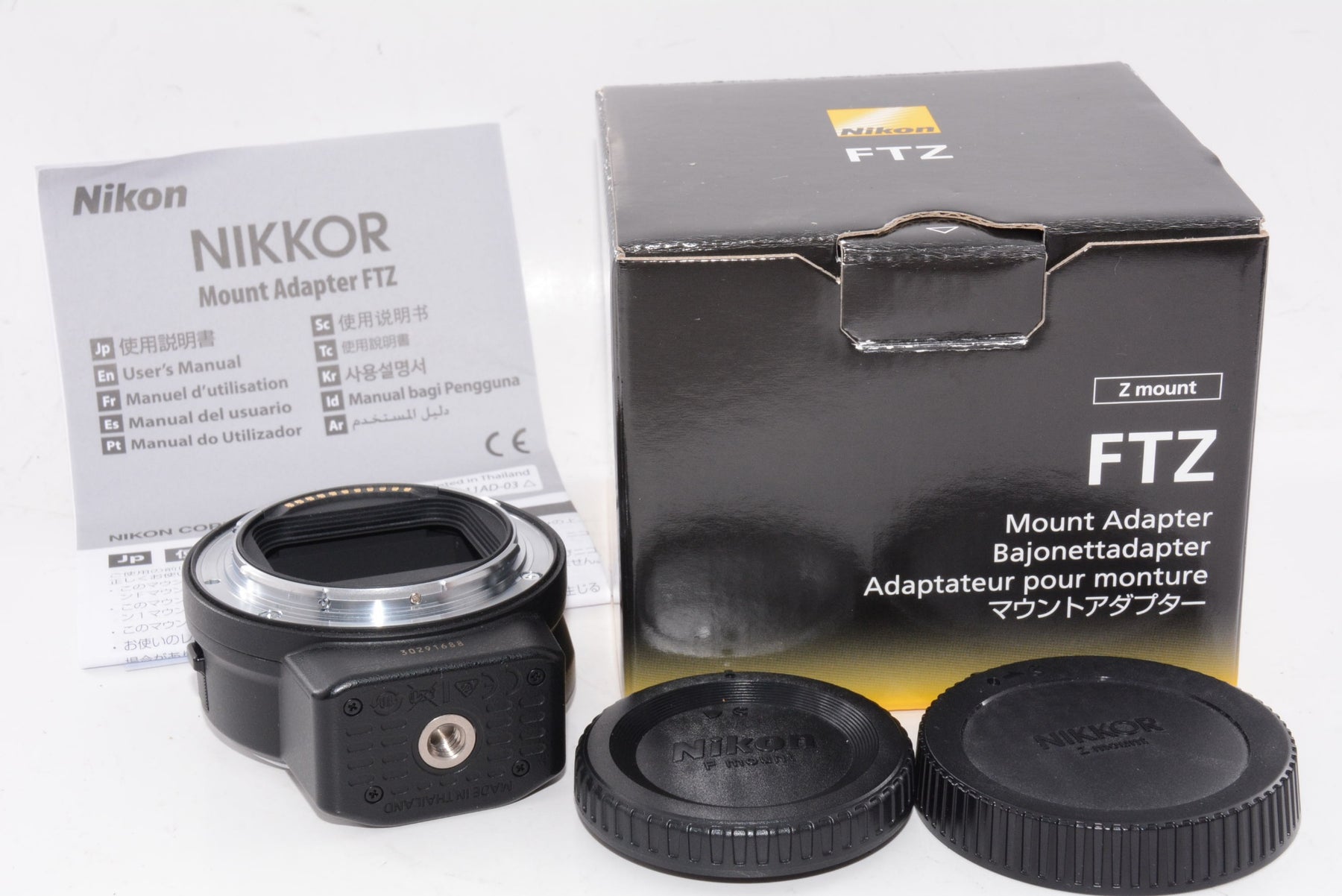 【外観特上級】Nikon マウントアダプターFTZ Zマウント用 Fマウント用