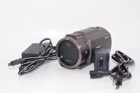 【外観特上級】ソニー SONY ビデオカメラ FDR-AX40 4K 64GB ブラック Handycam