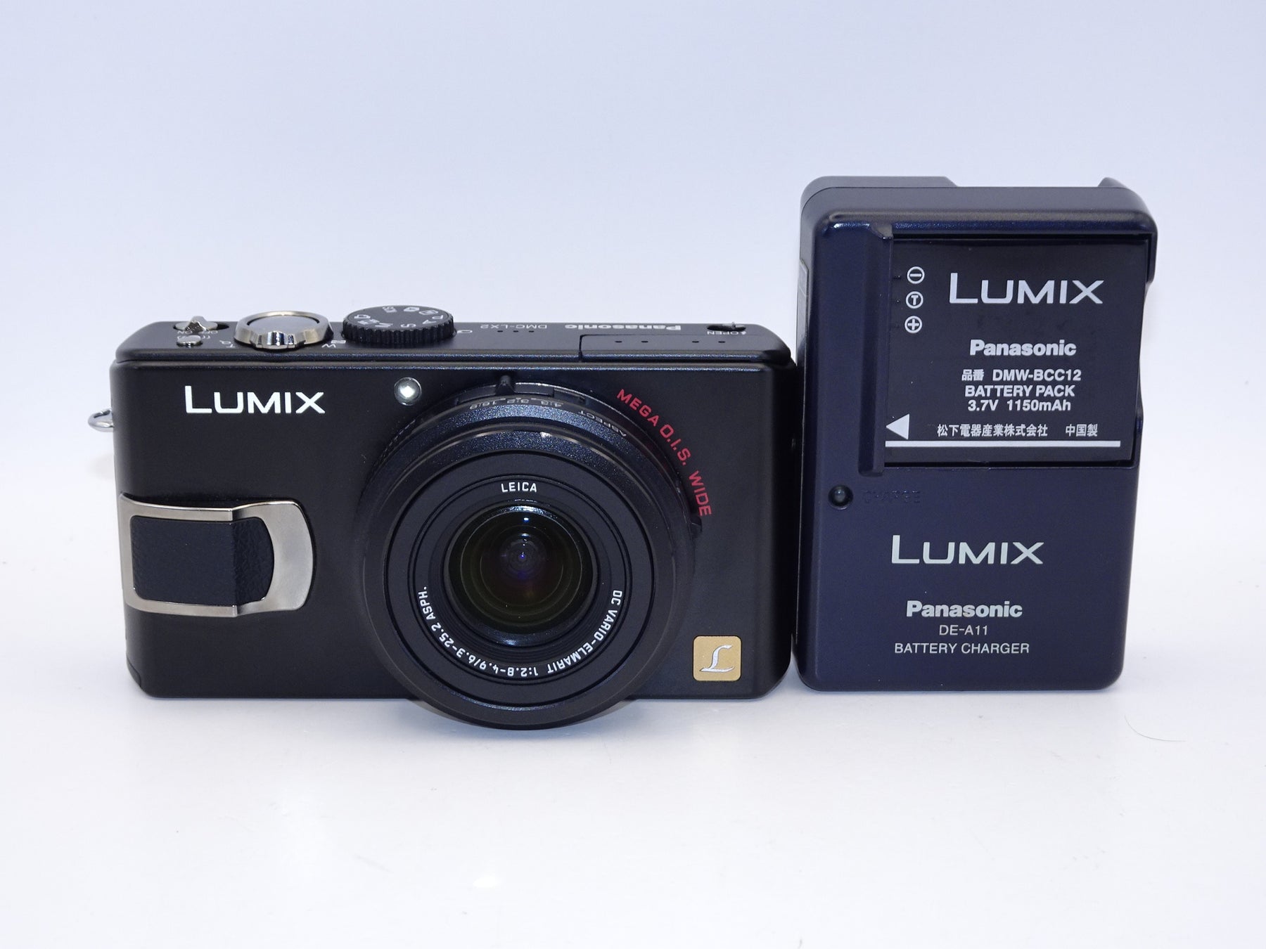 【外観特上級】パナソニック デジタルカメラ LUMIX LX2 ブラック DMC-LX2-K