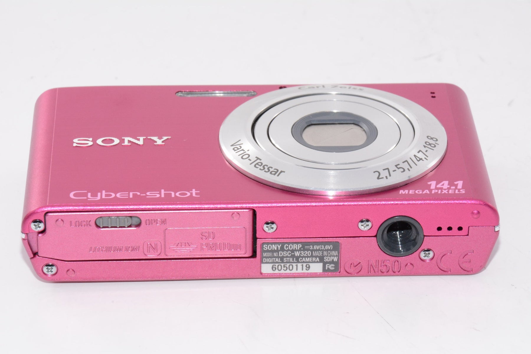【外観並級】ソニー SONY デジタルカメラ Cybershot W320 ピンク DSC-W320/P