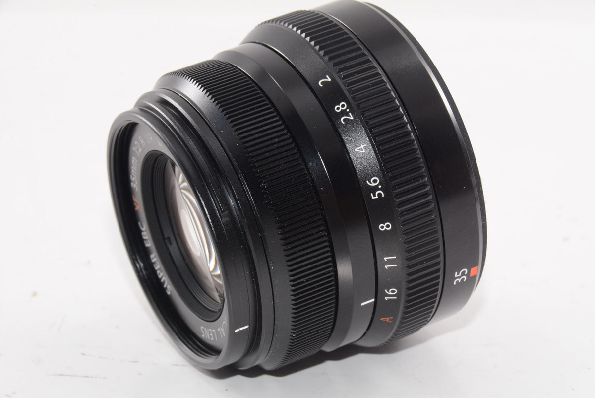 【外観特上級】FUJIFILM 単焦点標準レンズ XF35mmF2R WR B ブラック