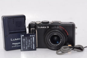 【外観特上級】パナソニック デジタルカメラ LUMIX (ルミックス) LX3 ブラック DMC-LX3-K