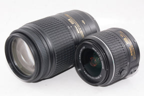 【外観特上級】Nikon D5500 ダブルズームキット ブラック