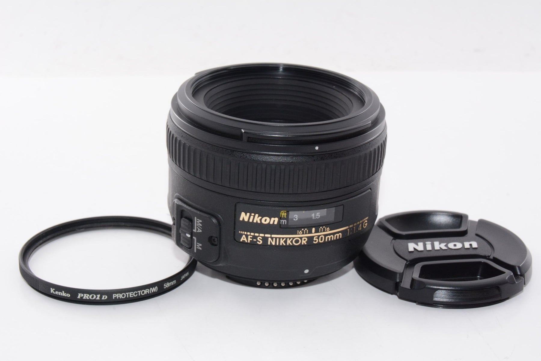 【外観並級】Nikon 単焦点レンズ AF-S NIKKOR 50mm f/1.4G フルサイズ対応