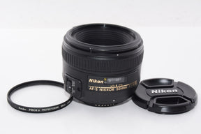 【外観並級】Nikon 単焦点レンズ AF-S NIKKOR 50mm f/1.4G フルサイズ対応