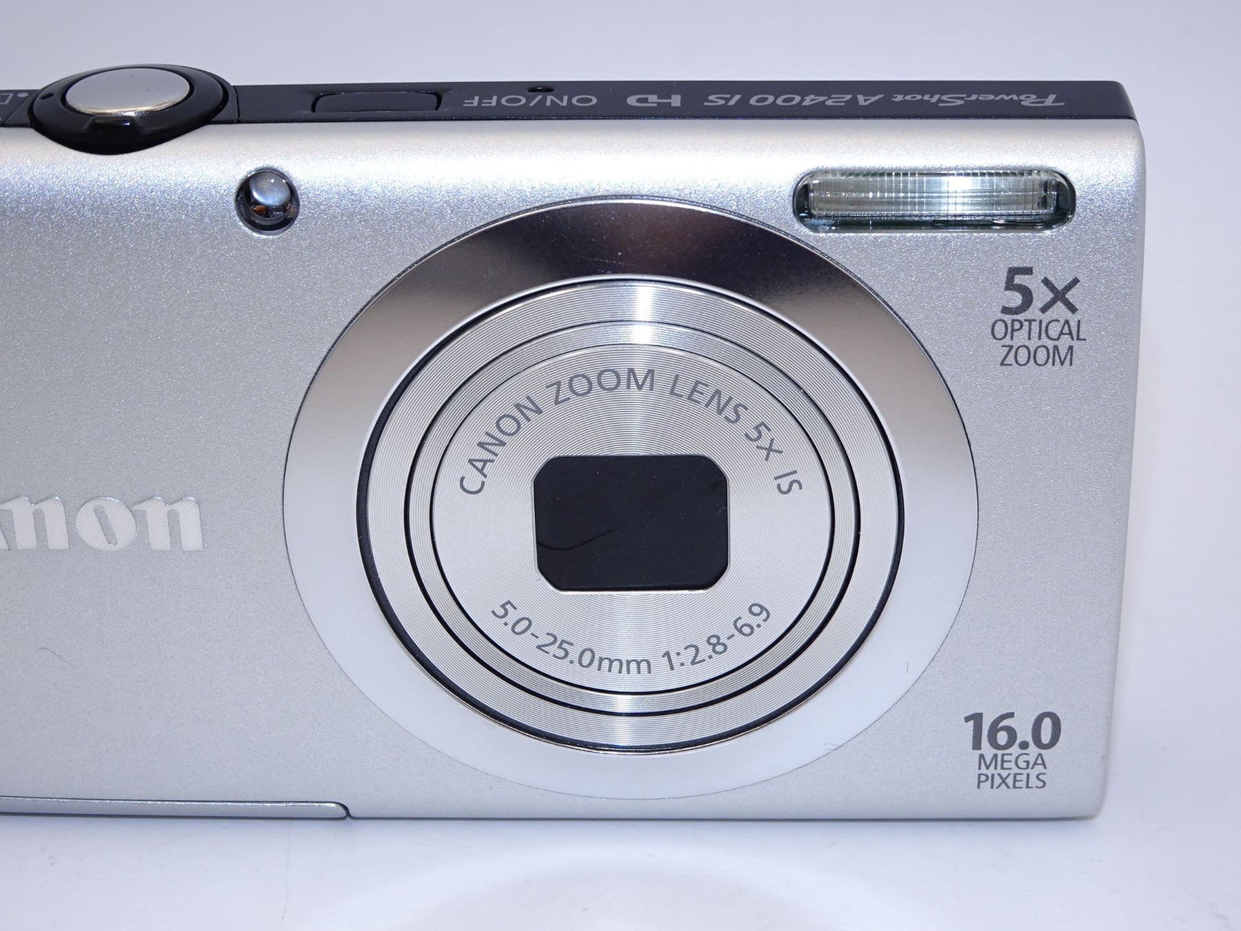 【外観特上級】Canon デジタルカメラ PowerShot A2400IS シルバー