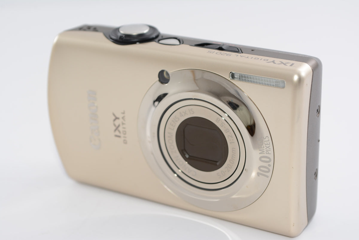 【外観特上級】Canon デジタルカメラ IXY DIGITAL (イクシ) 920 IS ゴールド IXYD920IS(GL)