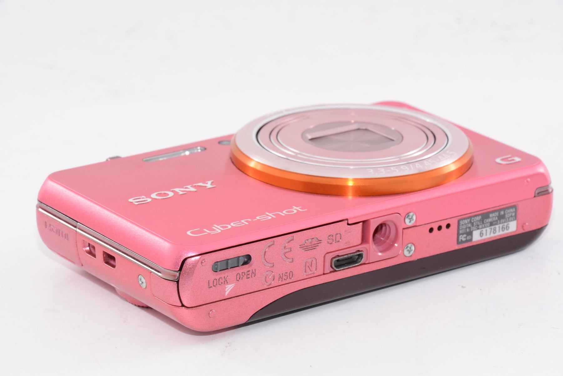 【外観特上級】ソニー SONY Cyber-shot WX100 ピンク