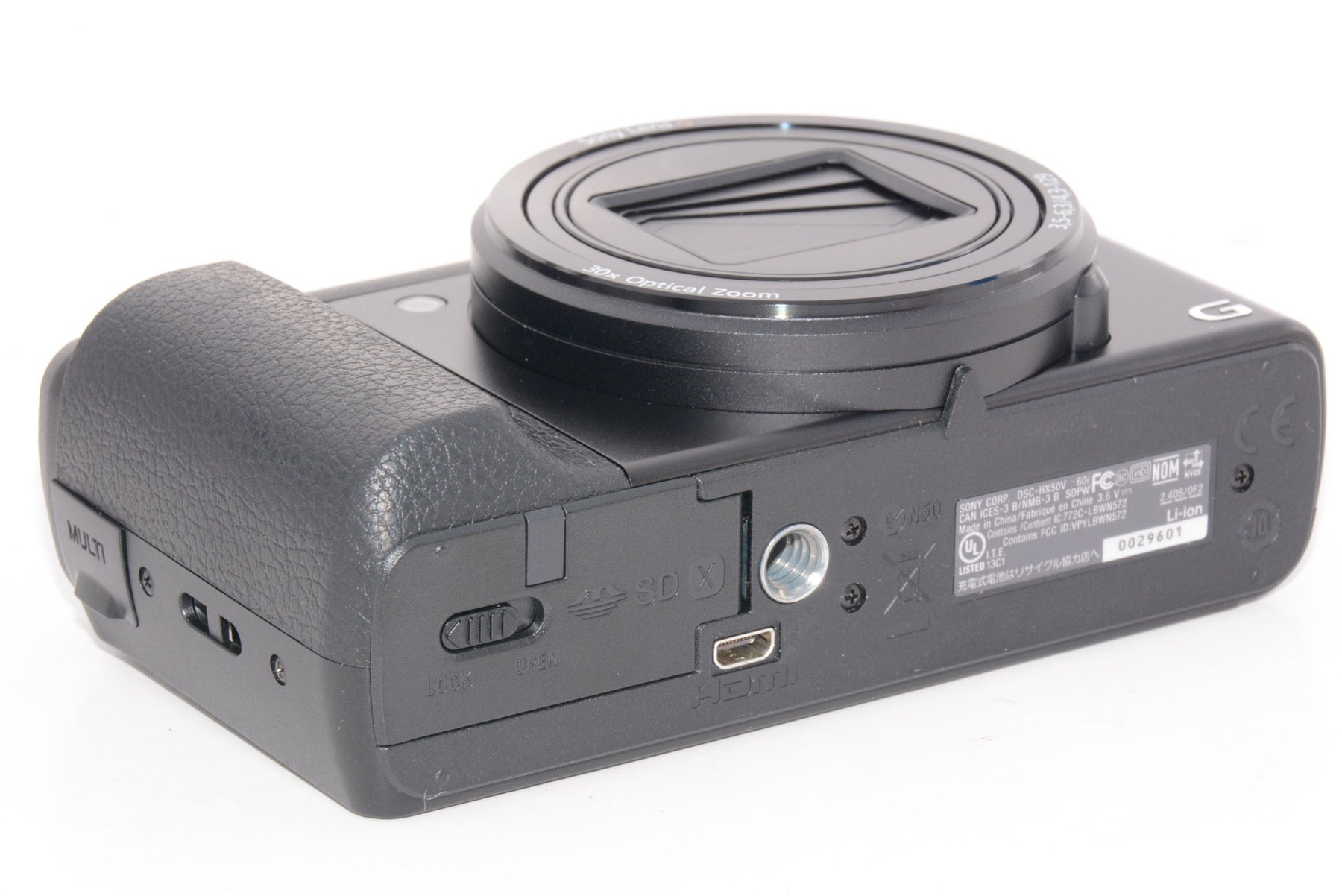 【外観特上級】SONY デジタルカメラ Cyber-shot HX50V ブラック DSC-HX50V-B