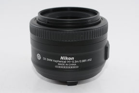 【外観特上級】Nikon 単焦点レンズ AF-S DX NIKKOR 35mm f/1.8G