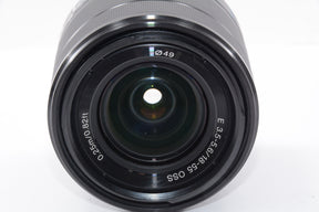 【外観並級】Sonyアルファsel1855・Eマウント18 – 55 mm f3 . 5 – 5.6 OSSレンズ(ブラック)